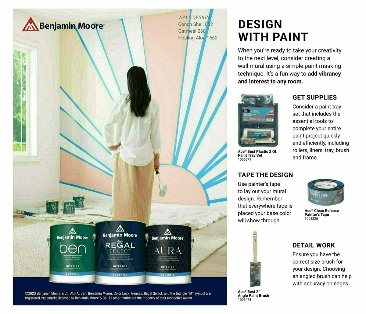 Ace Hardware February Paint Trends Weekly Ad from February 7