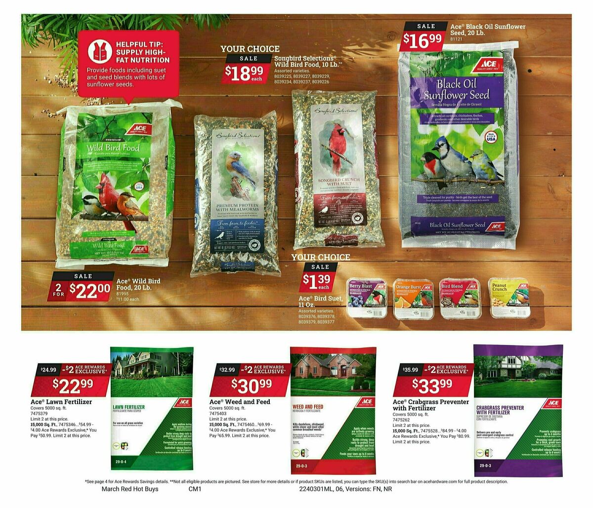 Ace Hardware March Red Hot Buys Weekly Ad from March 1