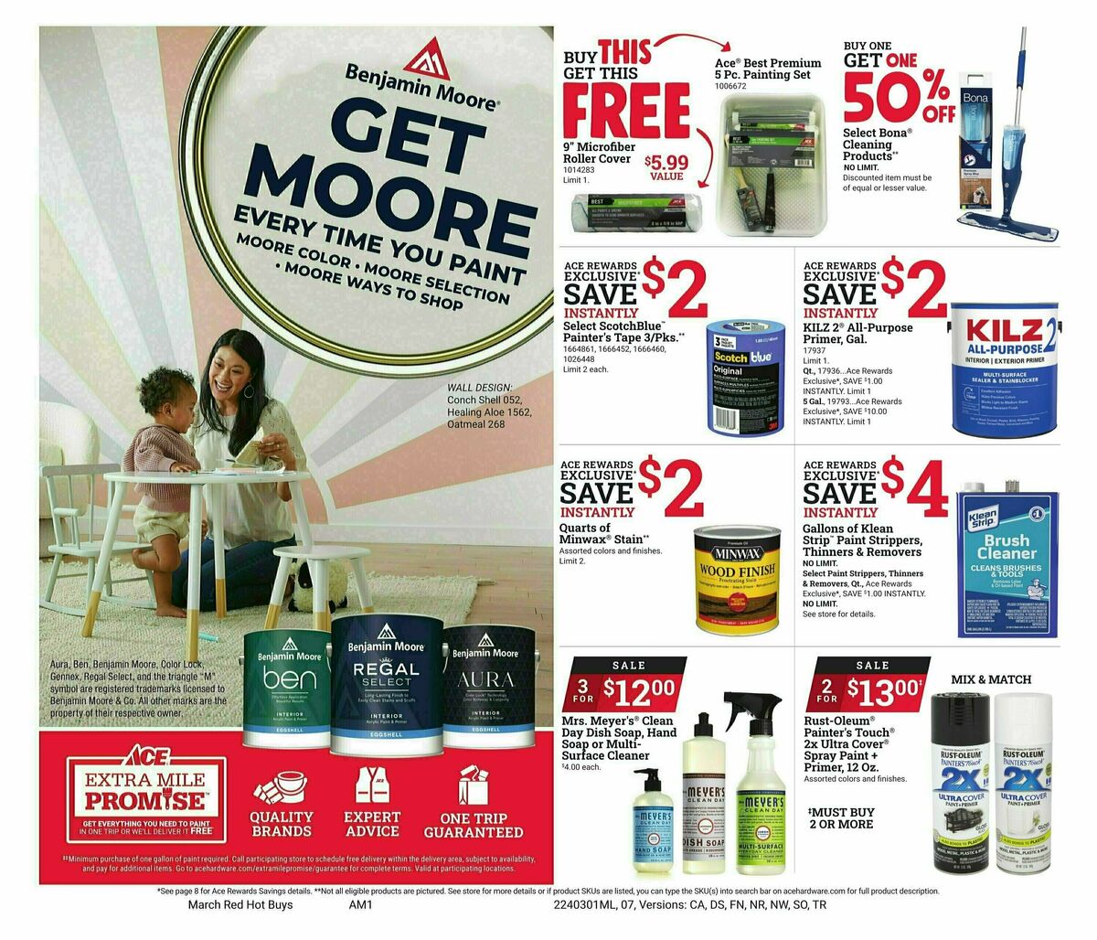 Ace Hardware March Red Hot Buys Weekly Ad from March 1