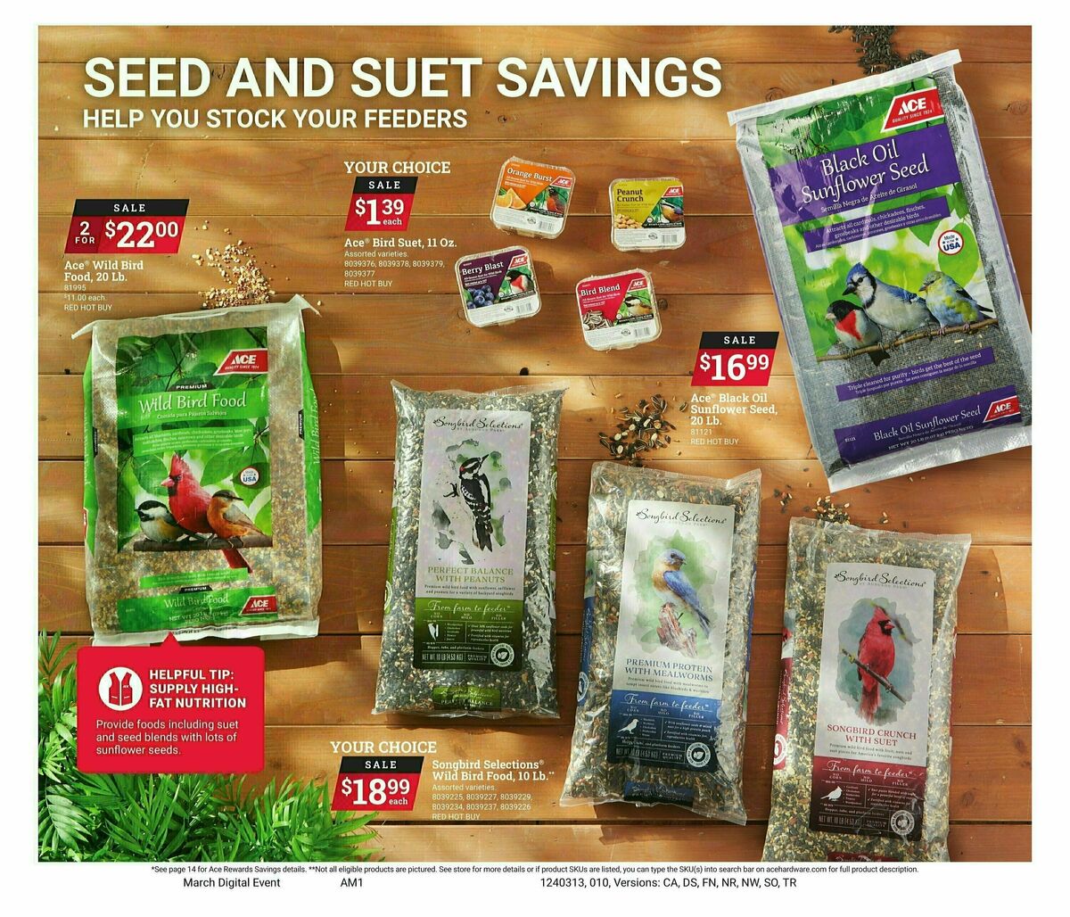 Ace Hardware Spring Event Weekly Ad from March 13