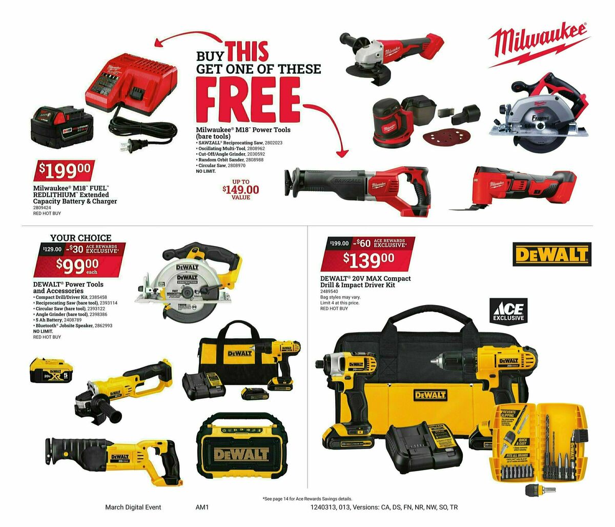 Ace Hardware Spring Event Weekly Ad from March 13