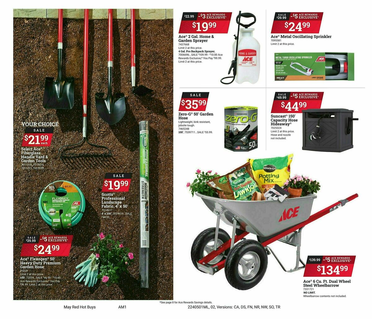 Ace Hardware Red Hot Buys Weekly Ad from May 1