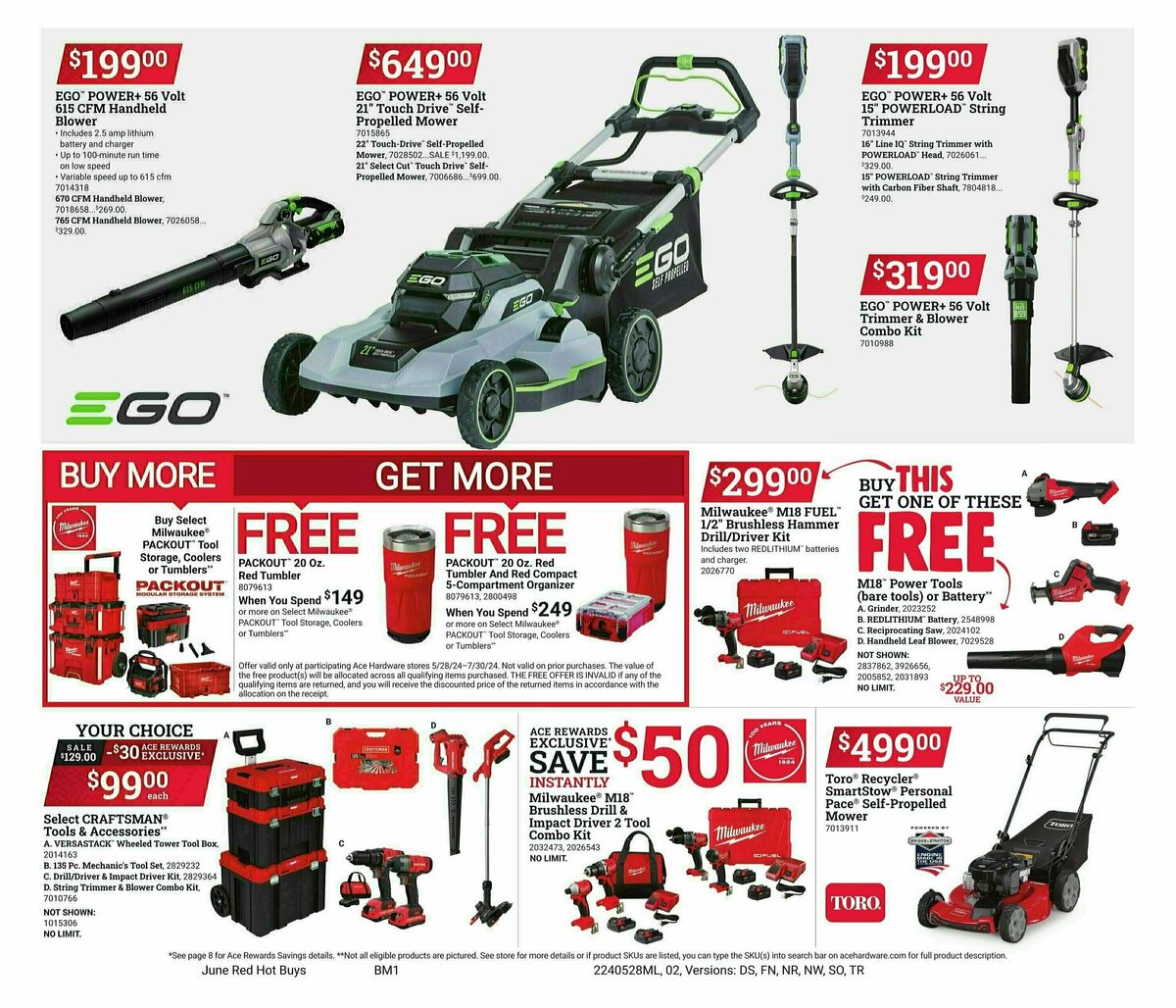 Ace Hardware Red Hot Buys Weekly Ad from May 28