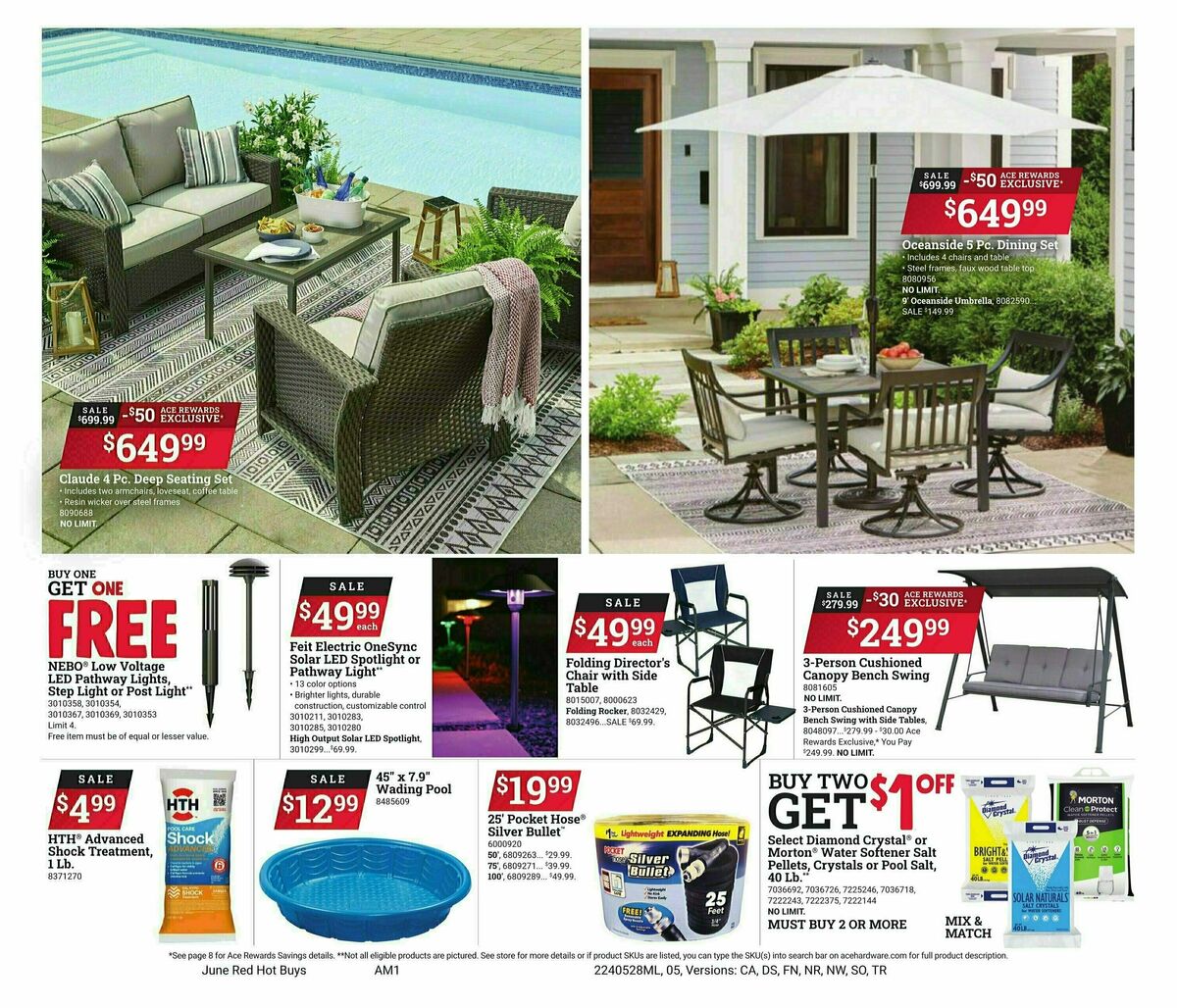 Ace Hardware Red Hot Buys Weekly Ad from May 28