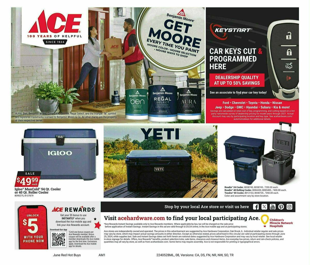 Ace Hardware Red Hot Buys Weekly Ad from May 28