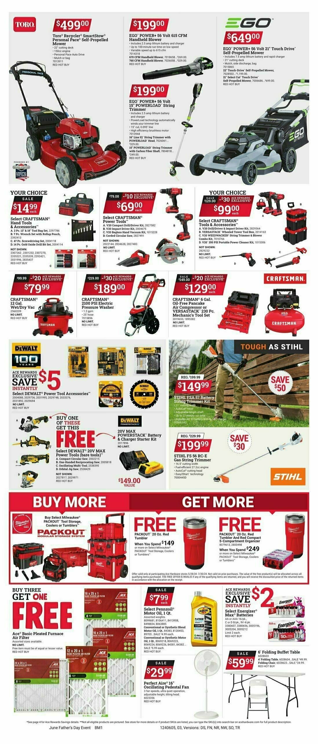 Ace Hardware Weekly Ad from June 5