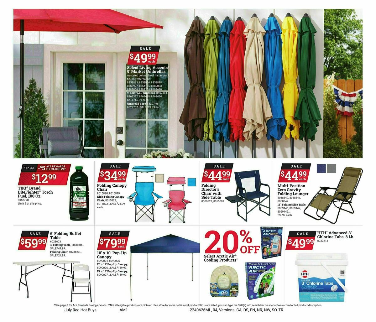 Ace Hardware Red Hot Buys Weekly Ad from June 26