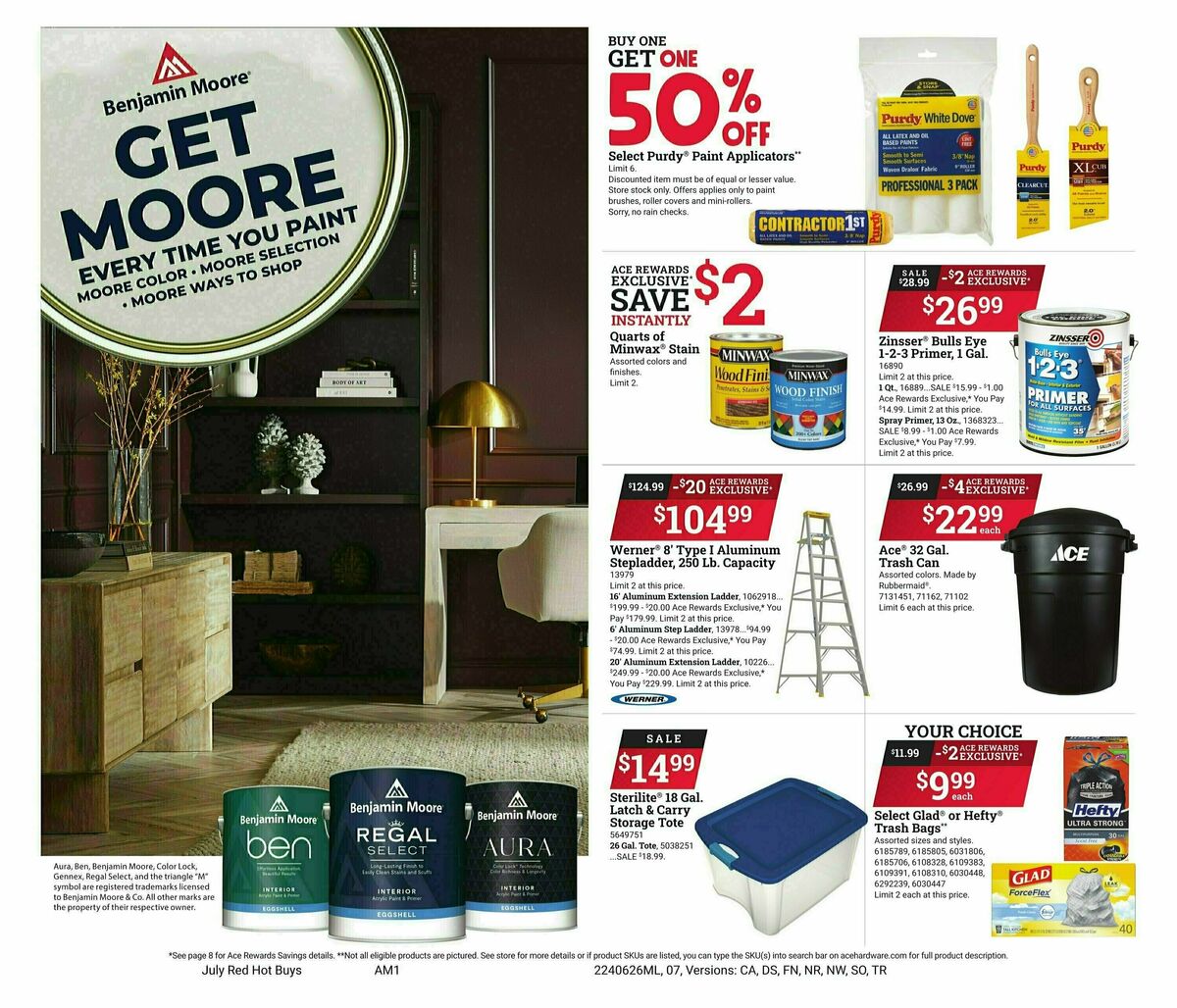 Ace Hardware Red Hot Buys Weekly Ad from June 26