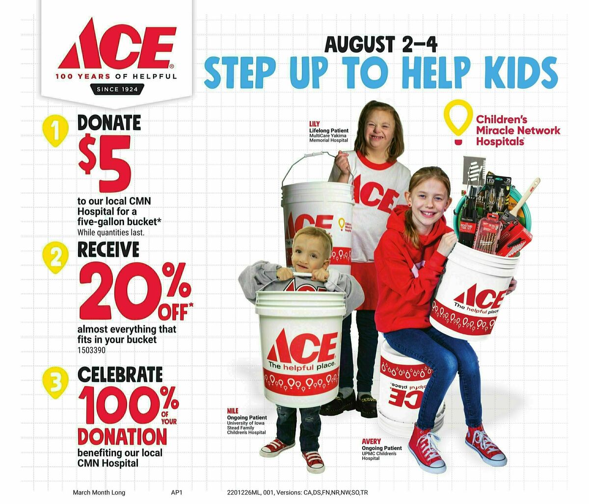 Ace Hardware Weekly Ad from August 2