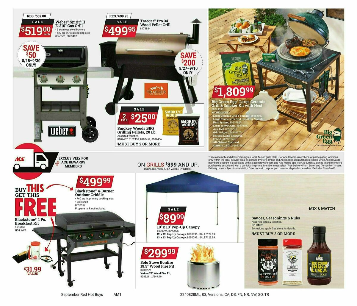 Ace Hardware Red Hot Buys Weekly Ad from August 28