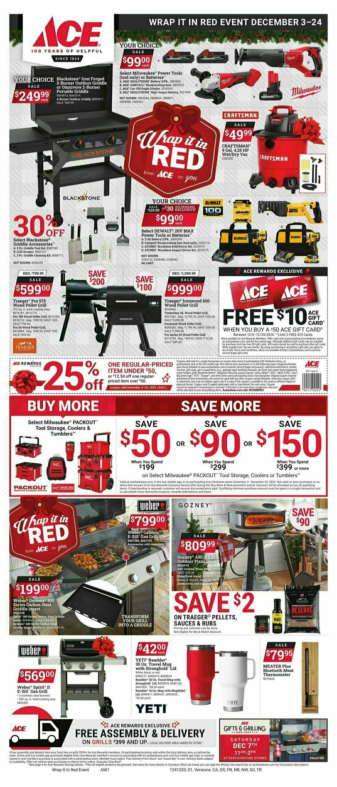 Ace Hardware Weekly Ad from December 3