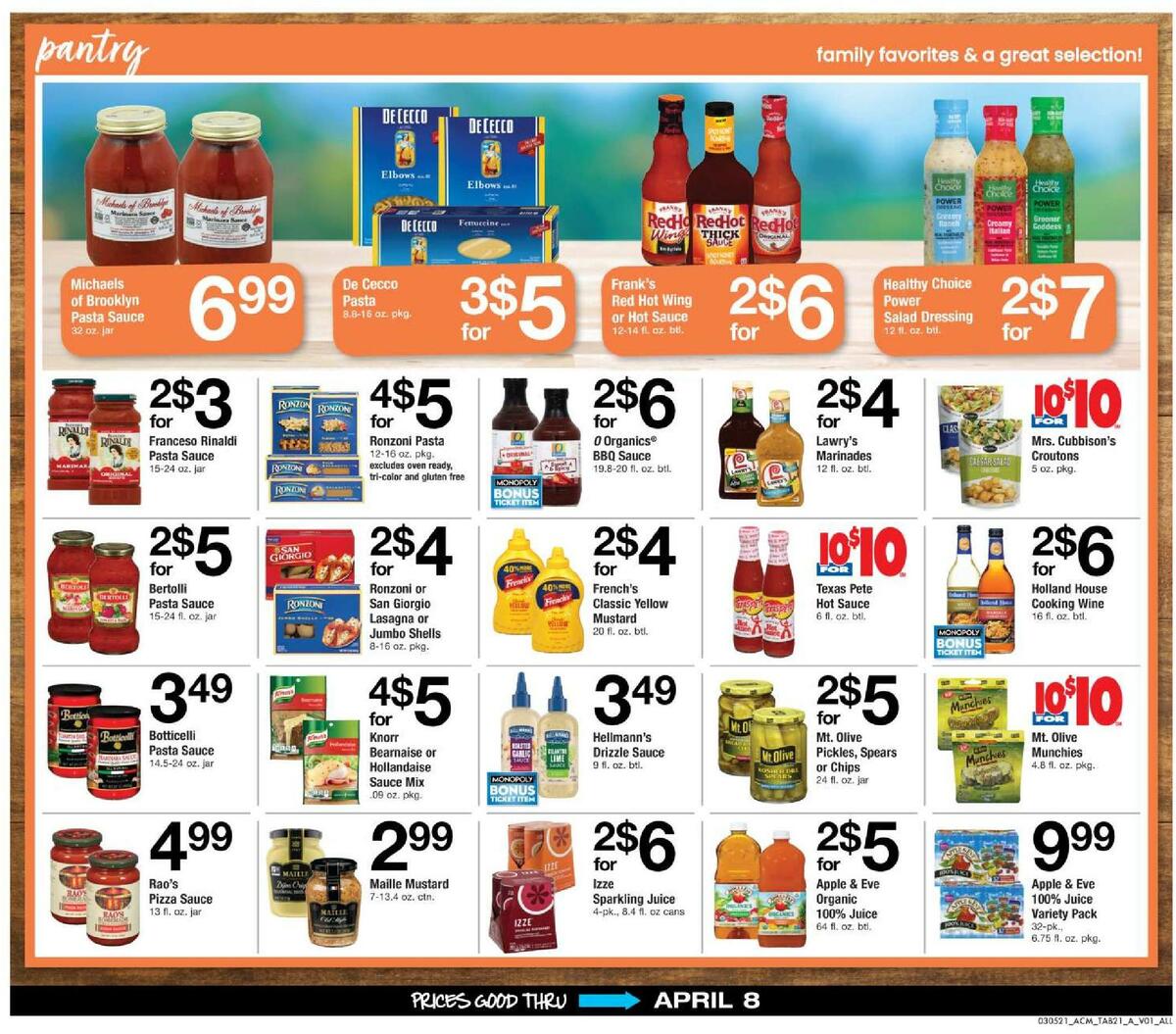 ACME Markets Big Book of Savings specials Weekly Ad from March 5