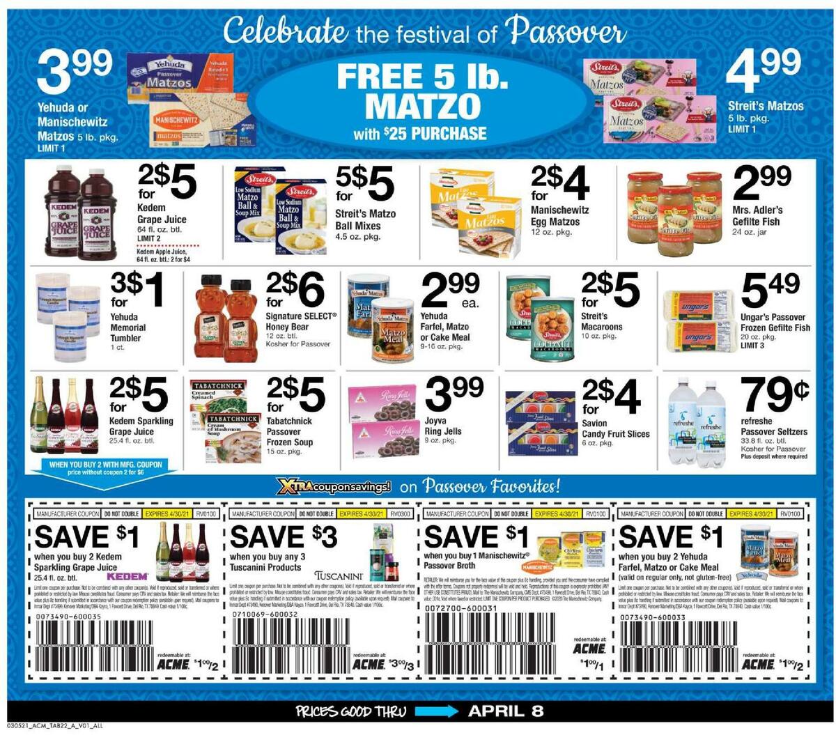 ACME Markets Big Book of Savings specials Weekly Ad from March 5