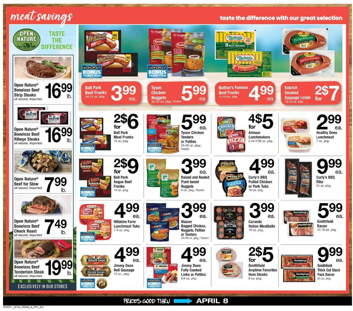 ACME Markets Big Book of Savings specials Weekly Ad from March 5