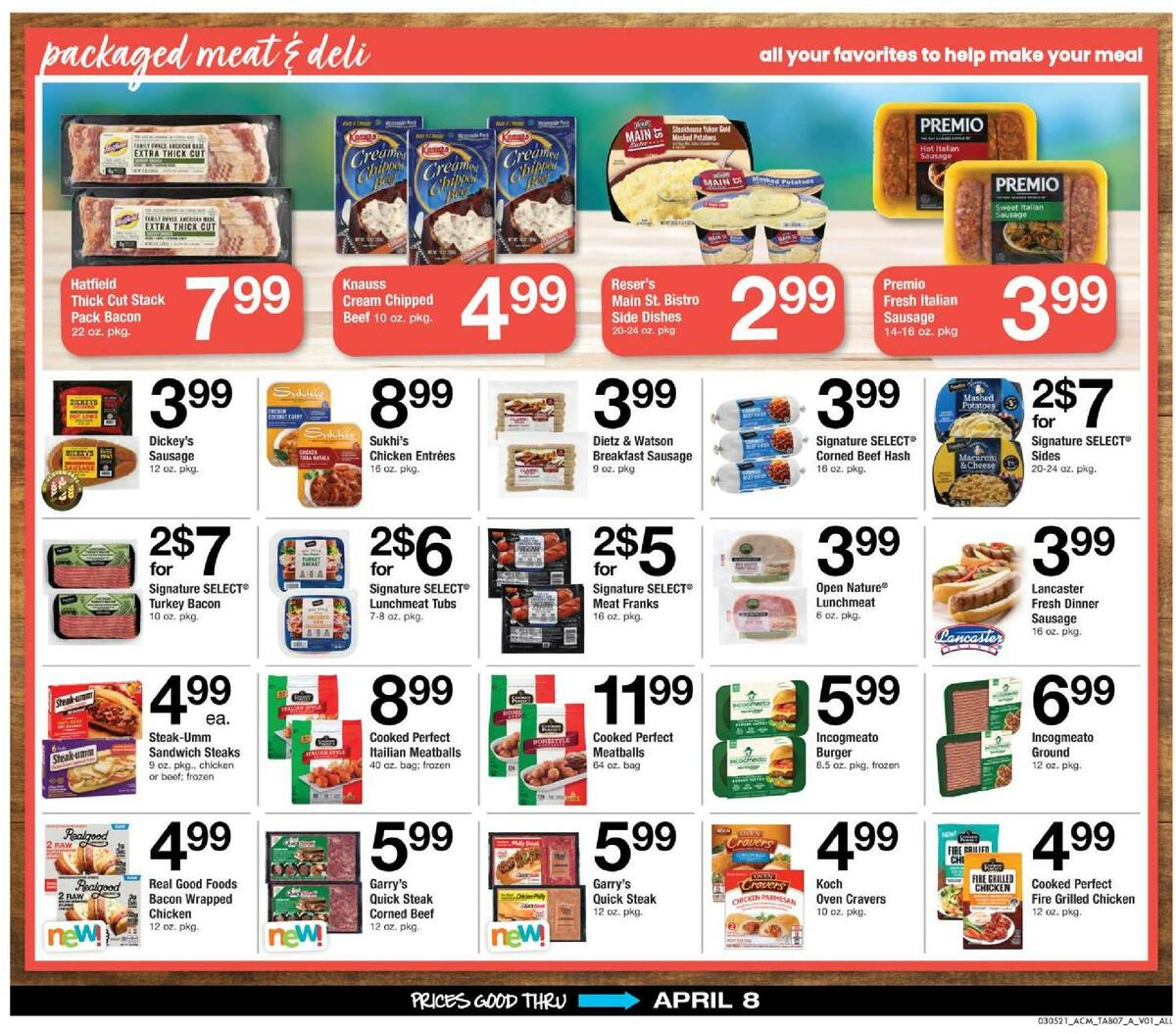 ACME Markets Big Book of Savings specials Weekly Ad from March 5