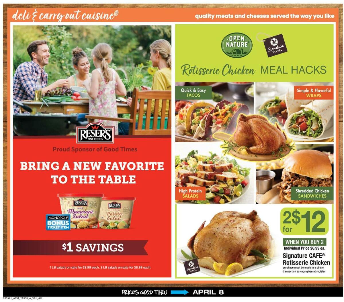 ACME Markets Big Book of Savings specials Weekly Ad from March 5