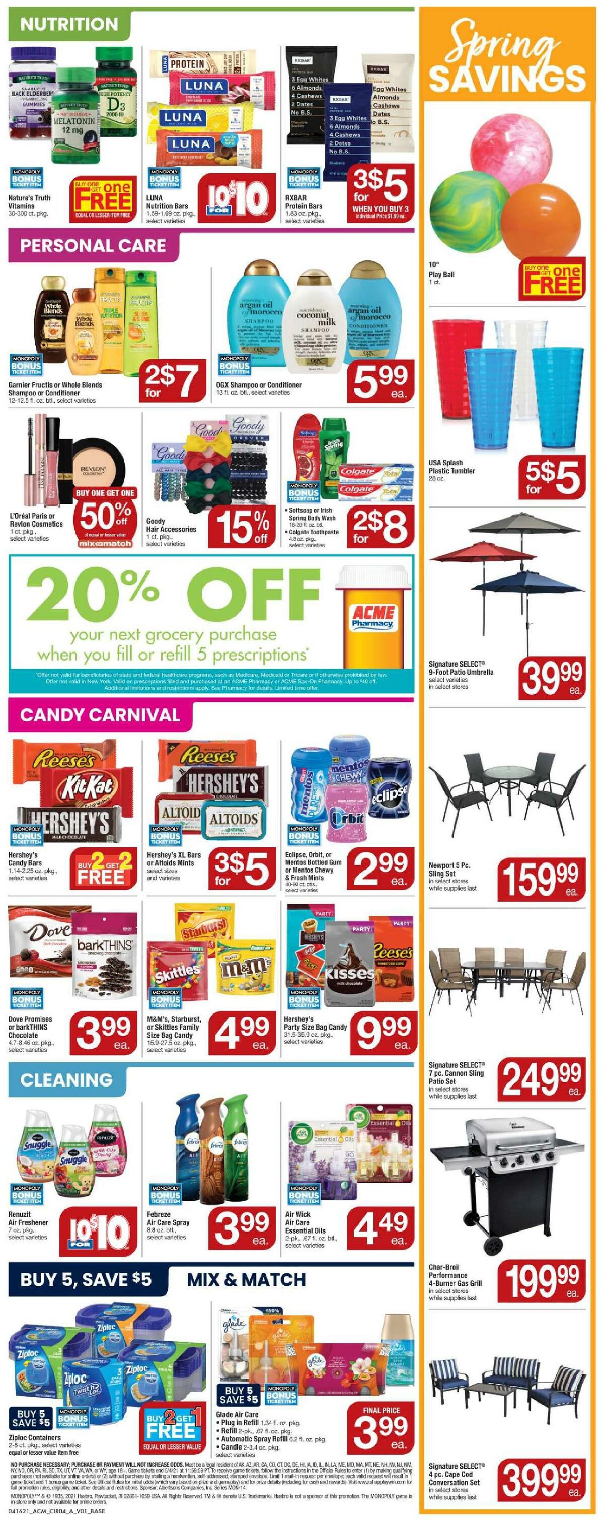 ACME Markets Weekly Ad from April 16