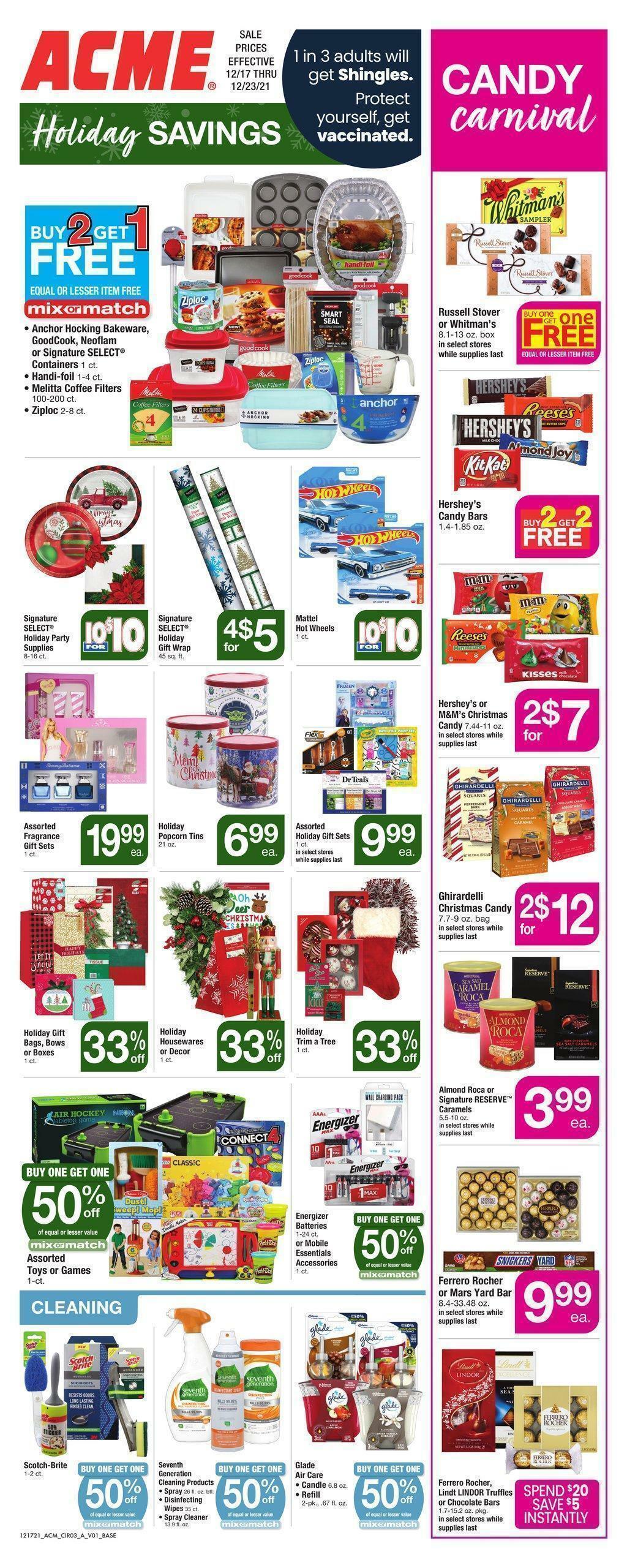 ACME Markets Weekly Ad from December 17