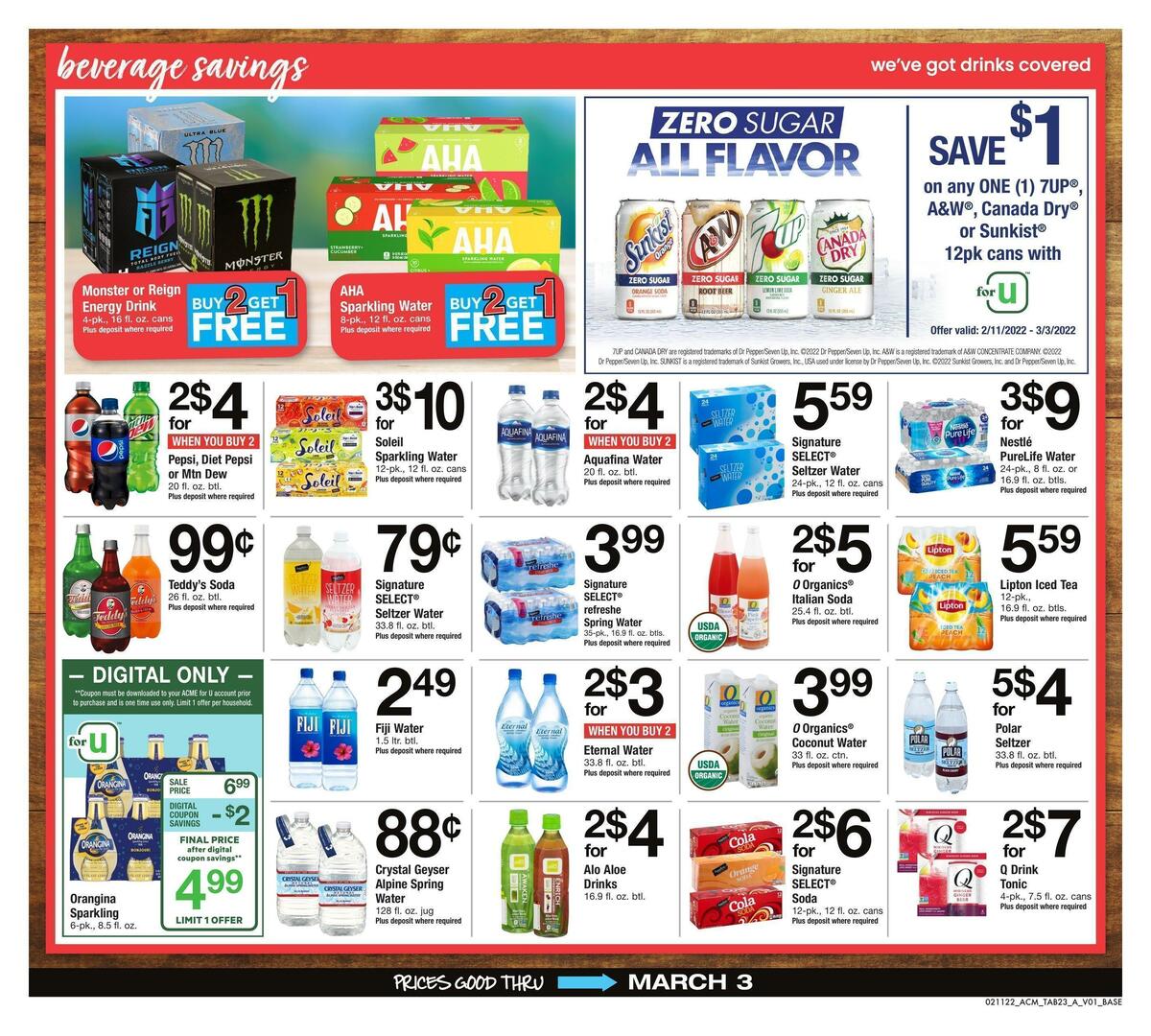 ACME Markets Big Book of Savings Weekly Ad from February 11