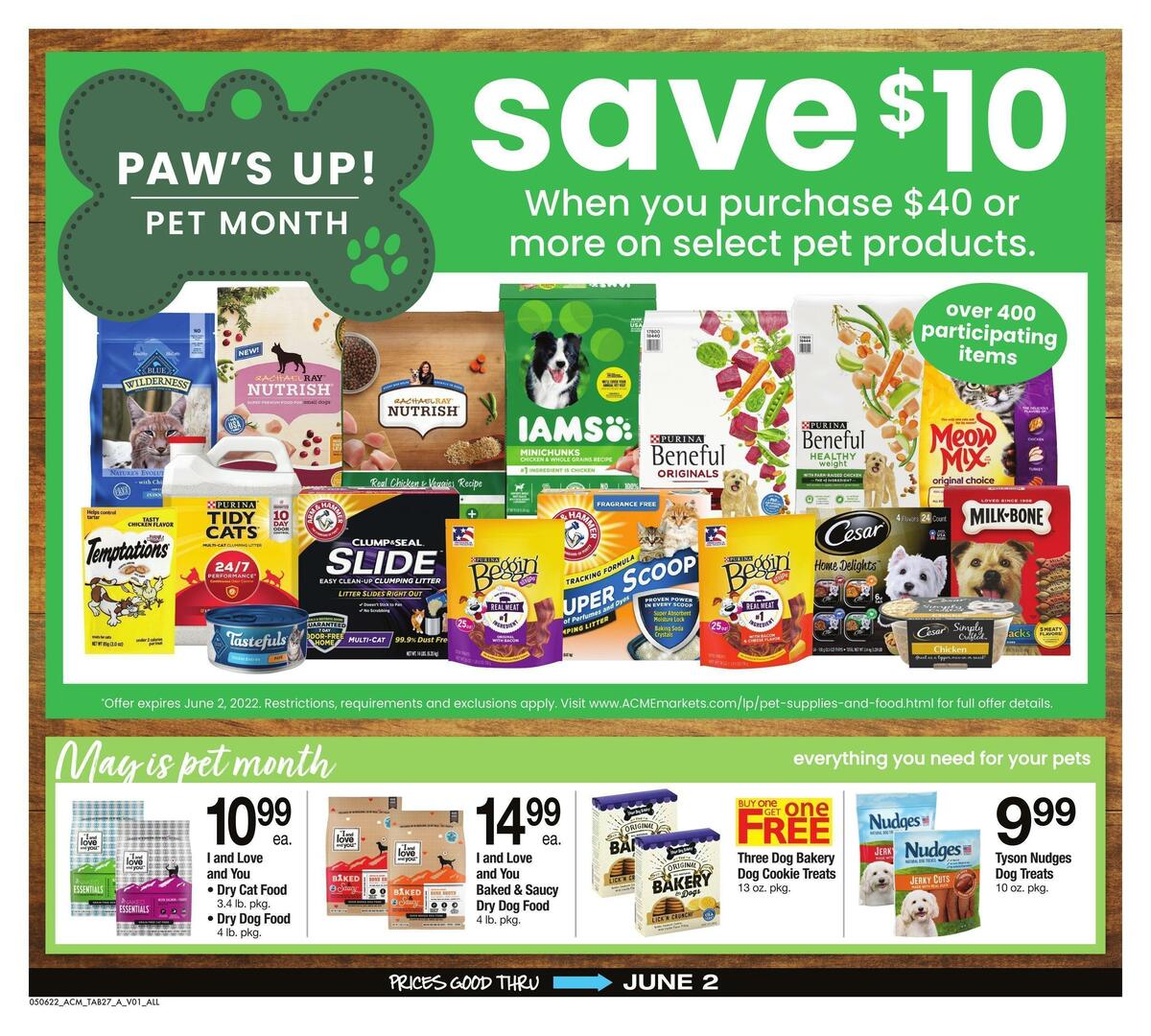 ACME Markets Big Book of Savings Weekly Ad from May 6