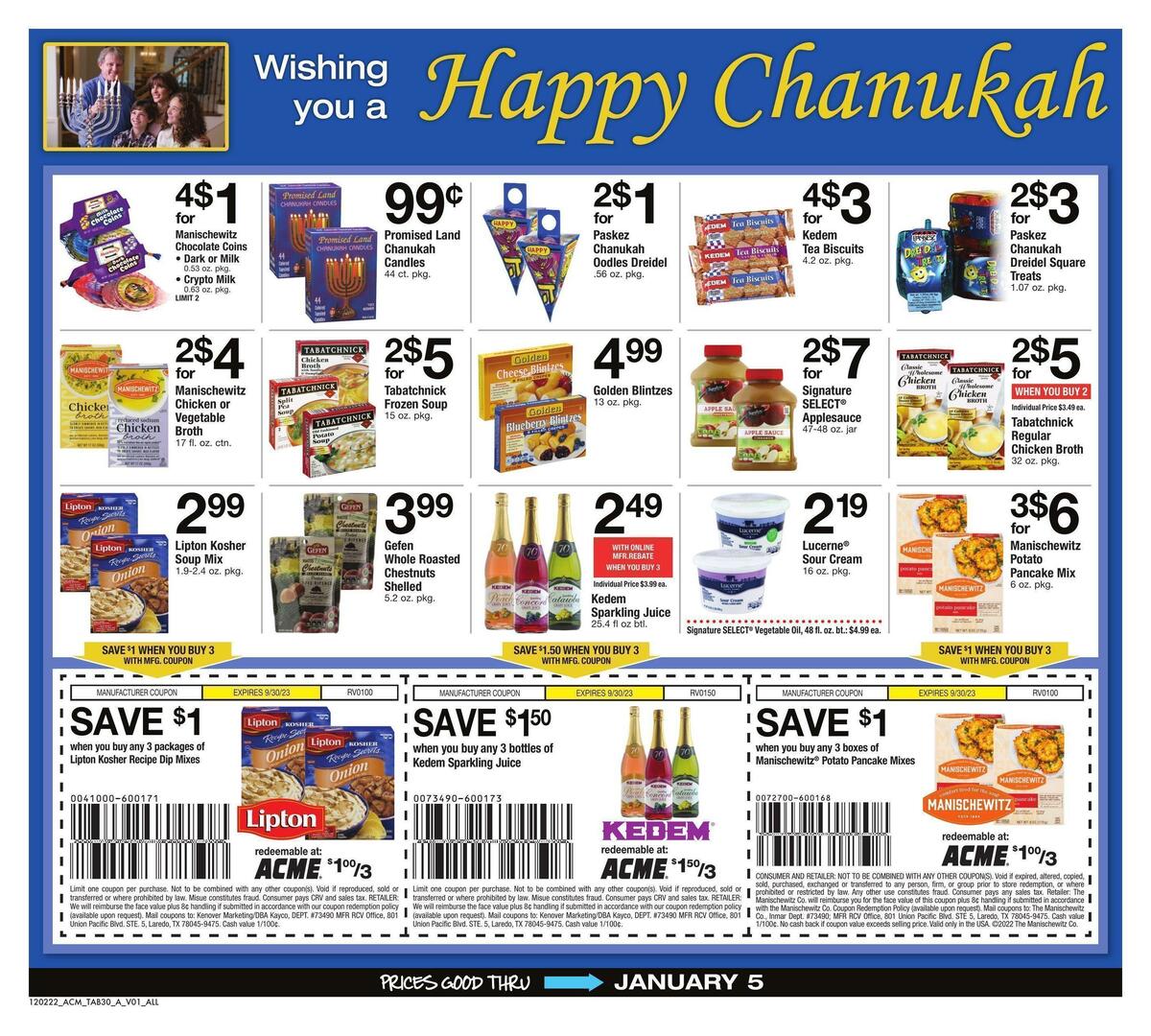 ACME Markets Big Book of Savings Weekly Ad from December 2