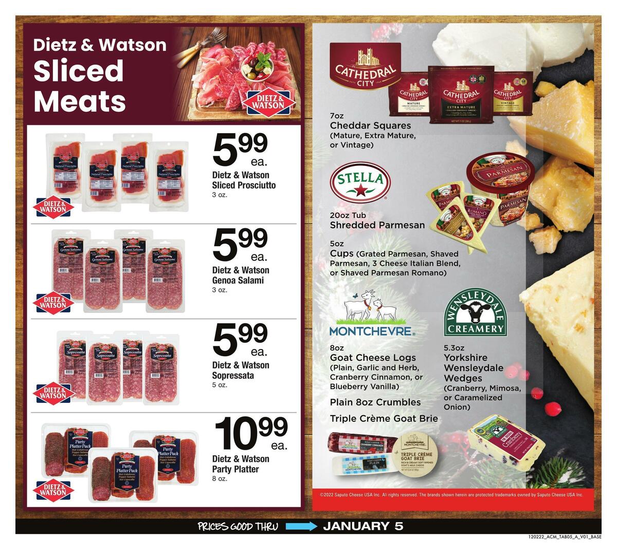 ACME Markets Big Book of Savings Weekly Ad from December 2