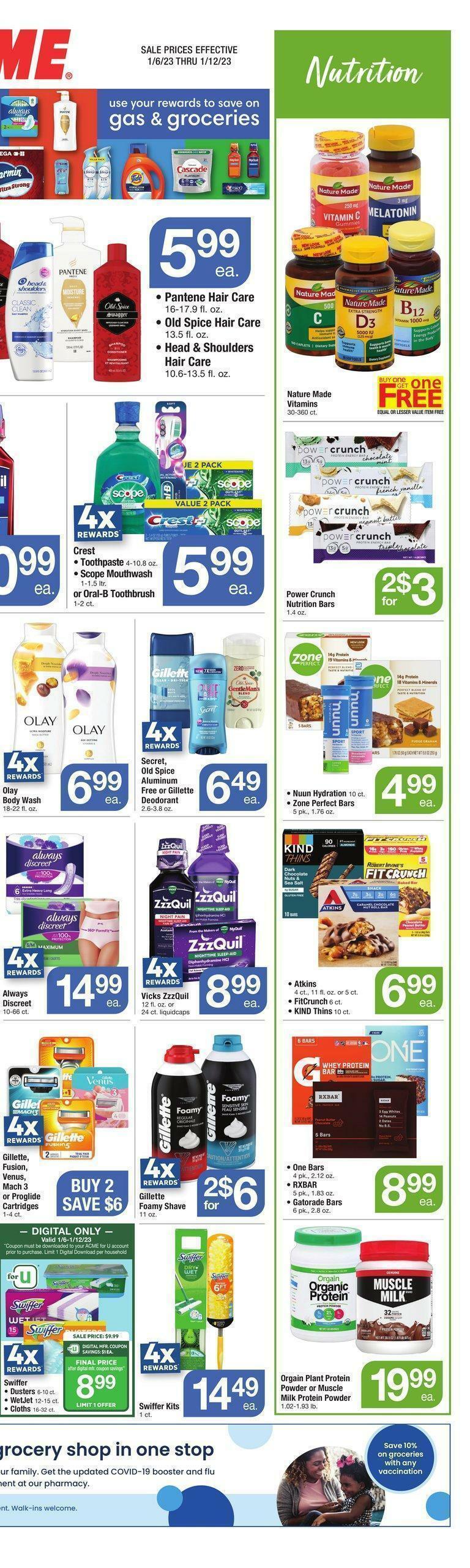 ACME Markets Weekly Ad from January 6