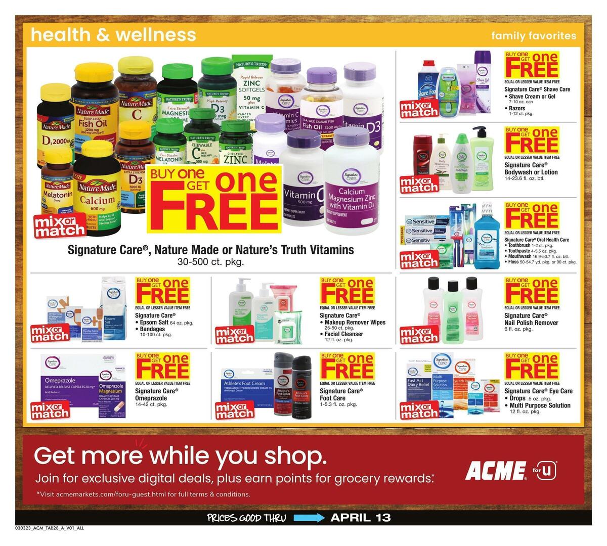 ACME Markets Big Book of Savings Weekly Ad from March 3