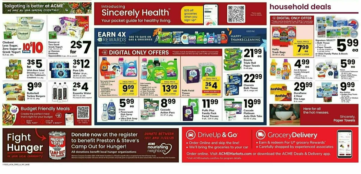 ACME Markets Weekly Ad from November 3