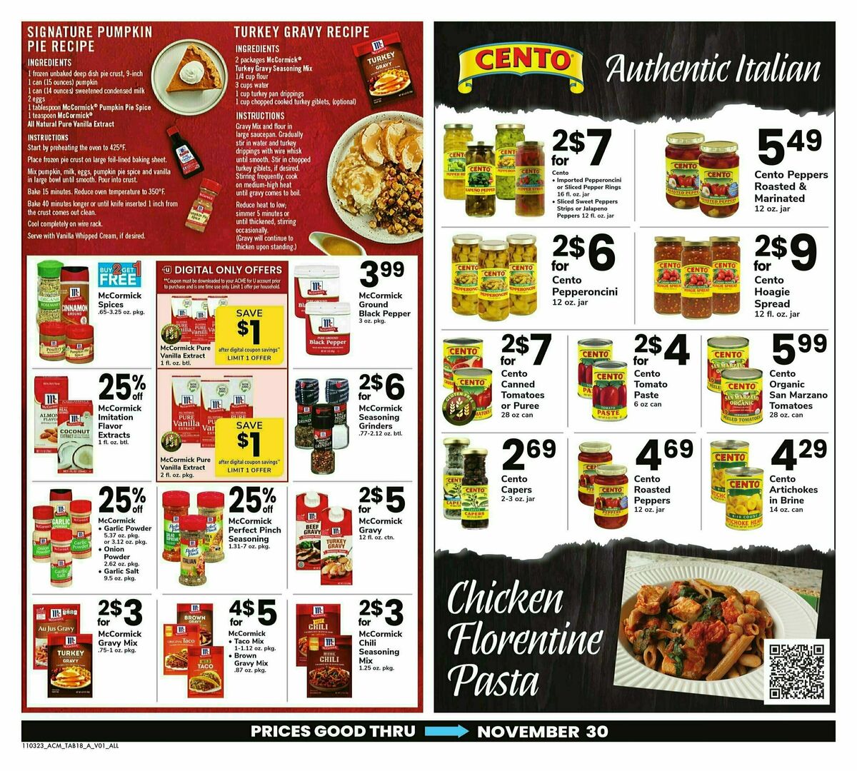 ACME Markets Big Book of Savings Weekly Ad from November 3