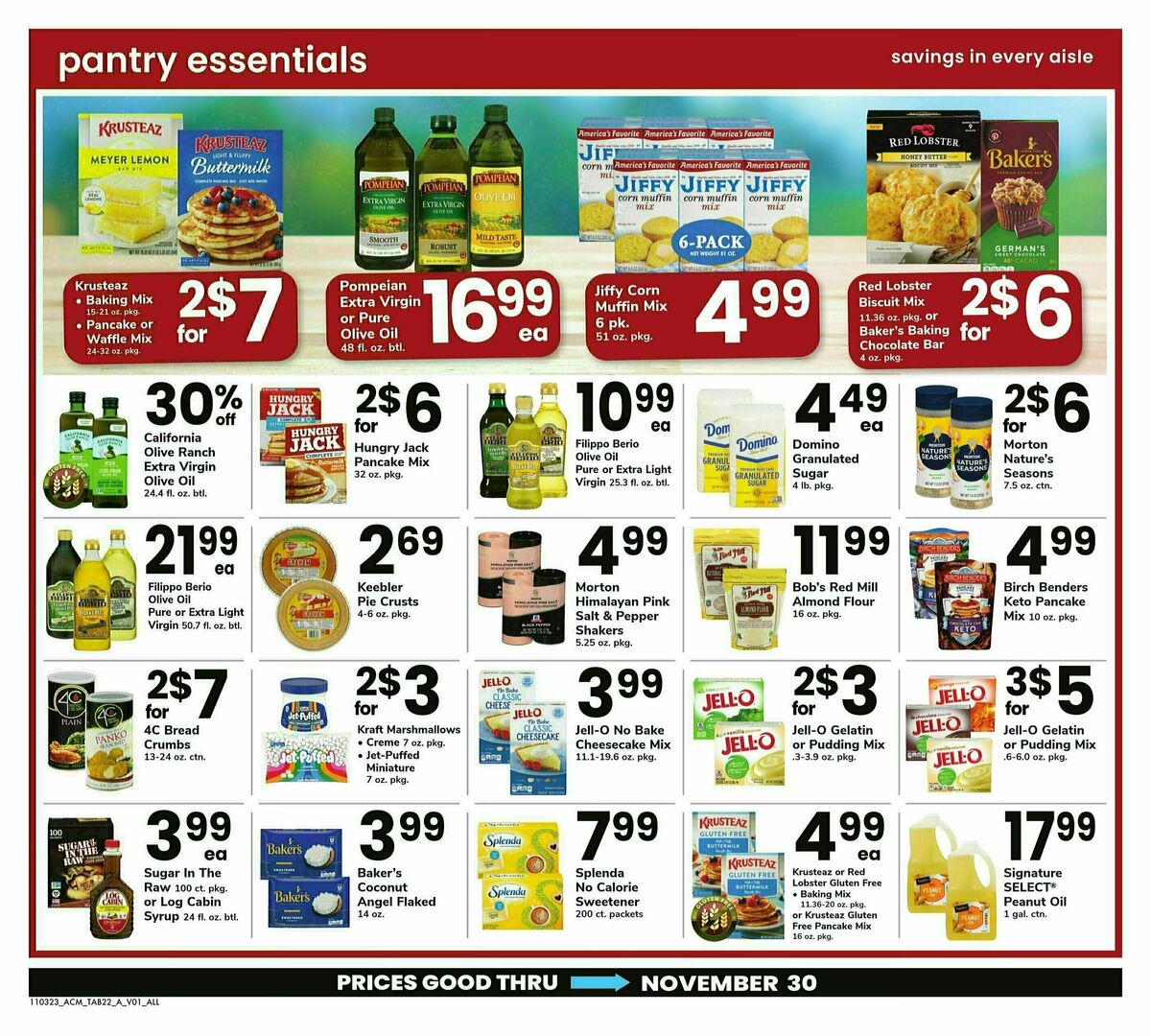 ACME Markets Big Book of Savings Weekly Ad from November 3