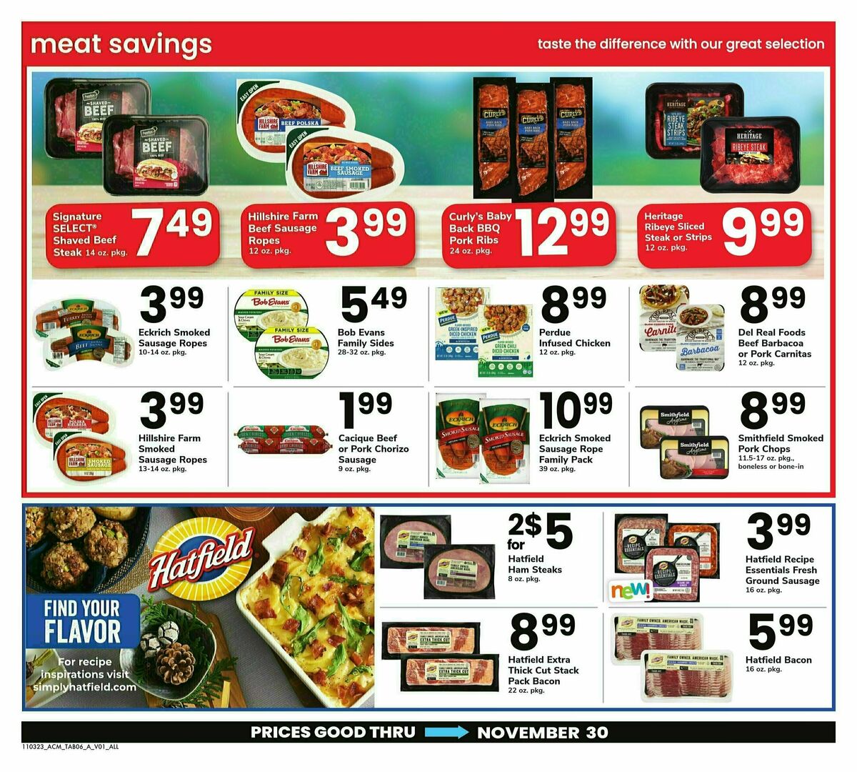 ACME Markets Big Book of Savings Weekly Ad from November 3