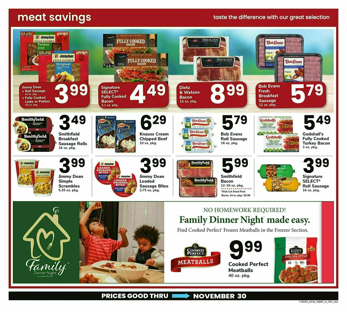 ACME Markets Big Book of Savings Weekly Ad from November 3