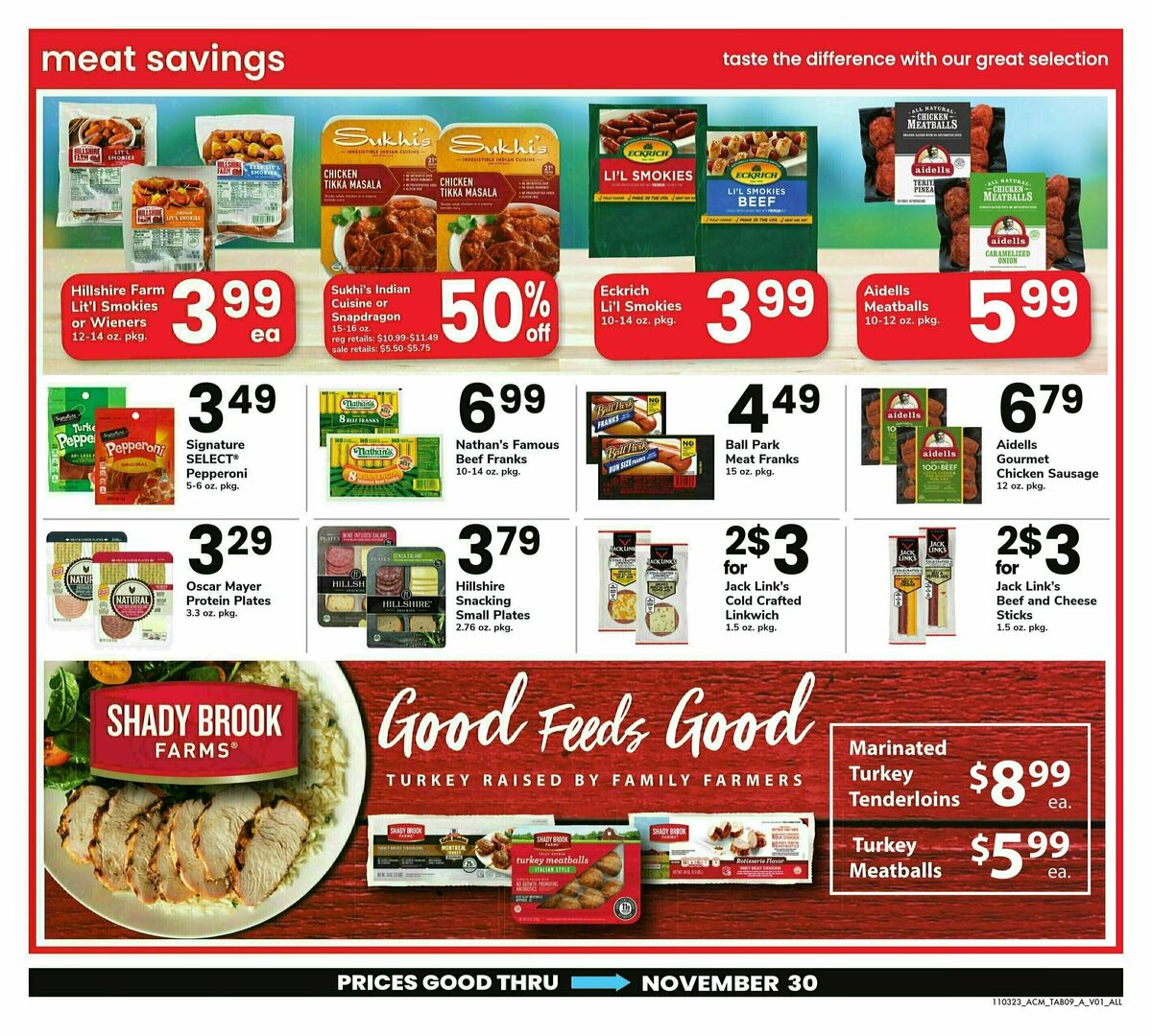 ACME Markets Big Book of Savings Weekly Ad from November 3