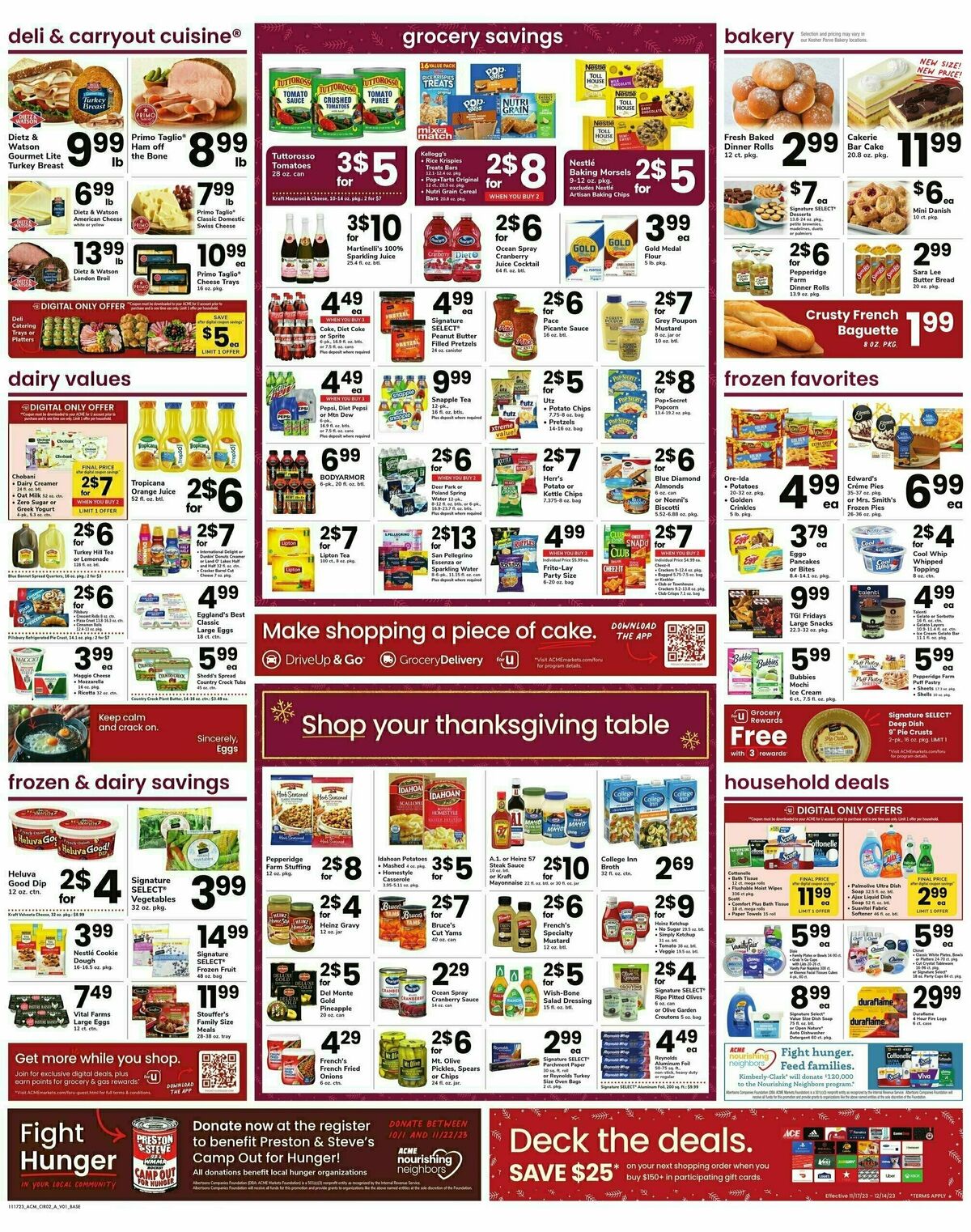 ACME Markets Weekly Ad from November 17