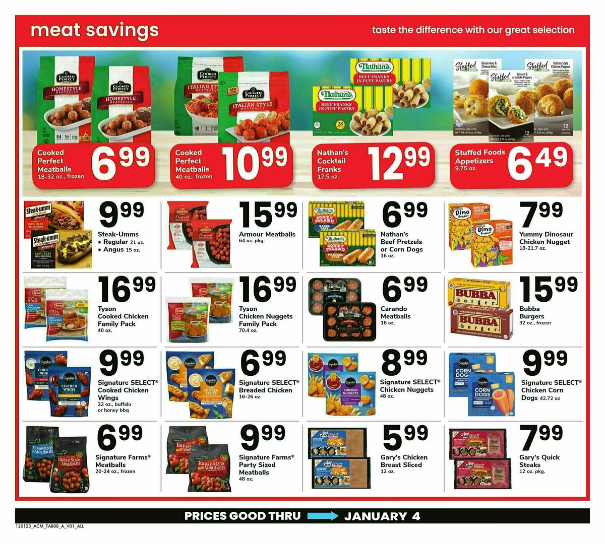 ACME Markets Big Book of Savings Weekly Ad from December 1