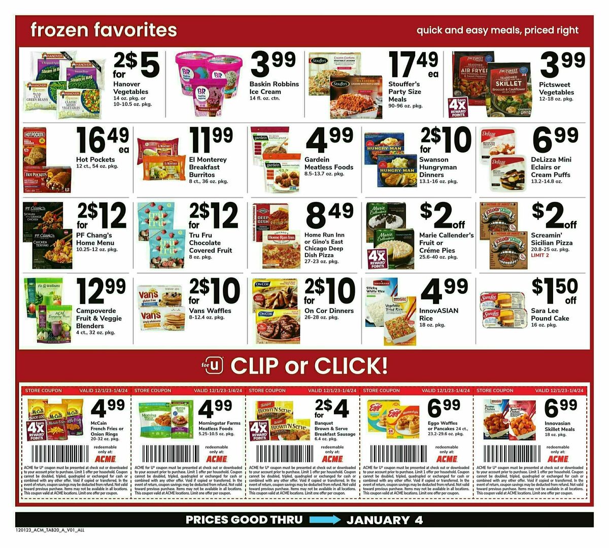 ACME Markets Big Book of Savings Weekly Ad from December 1