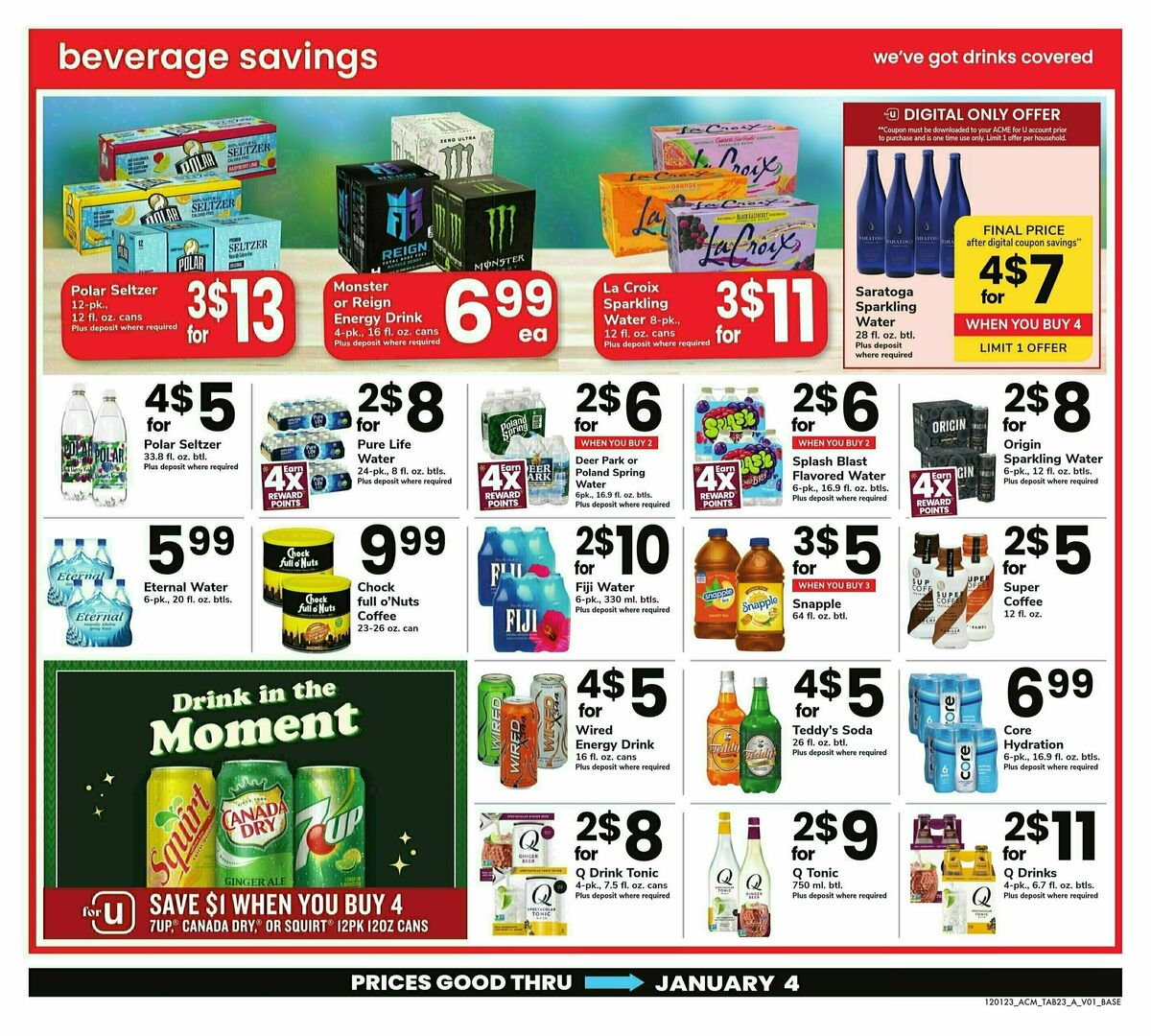 ACME Markets Big Book of Savings Weekly Ad from December 1