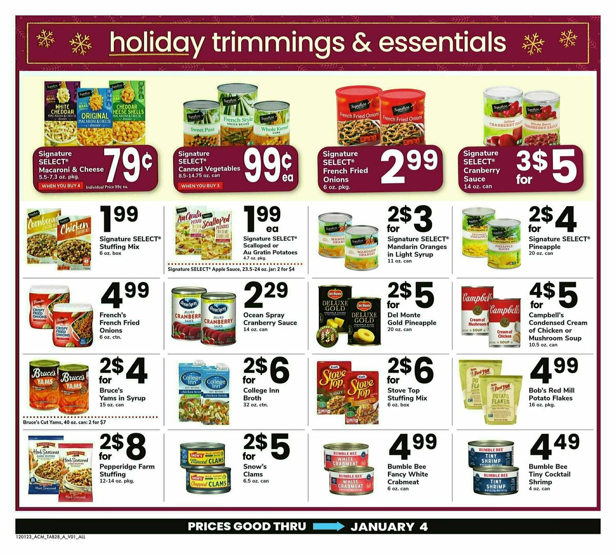 ACME Markets Big Book of Savings Weekly Ad from December 1