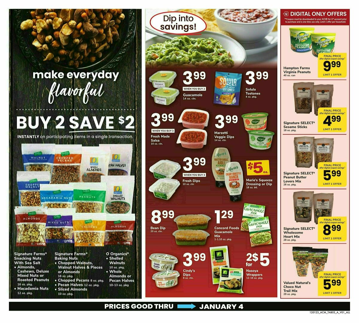 ACME Markets Big Book of Savings Weekly Ad from December 1