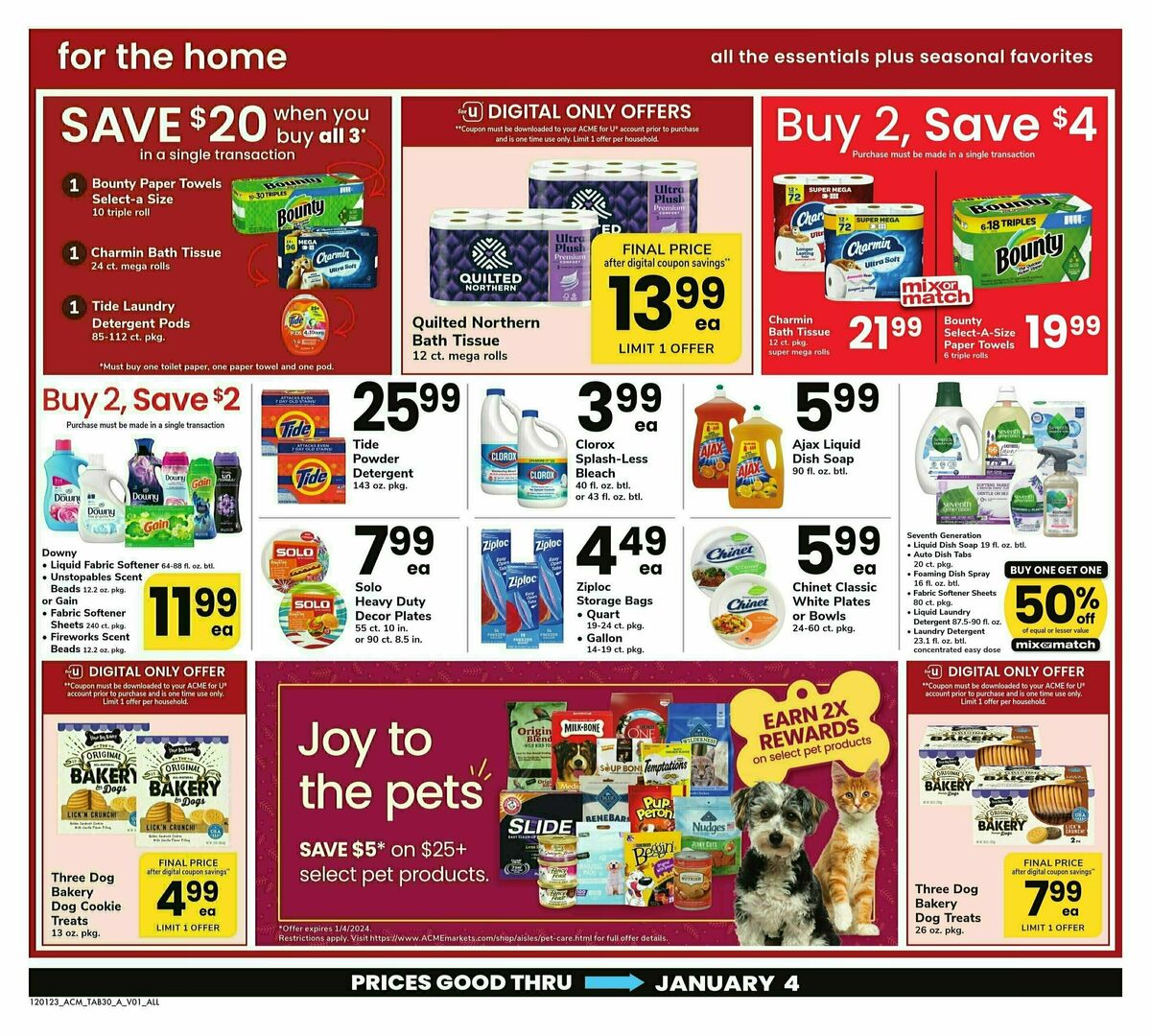 ACME Markets Big Book of Savings Weekly Ad from December 1