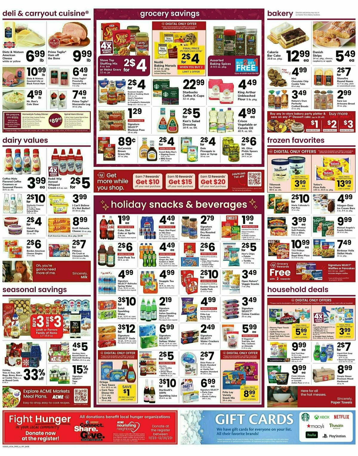 ACME Markets Weekly Ad from December 22