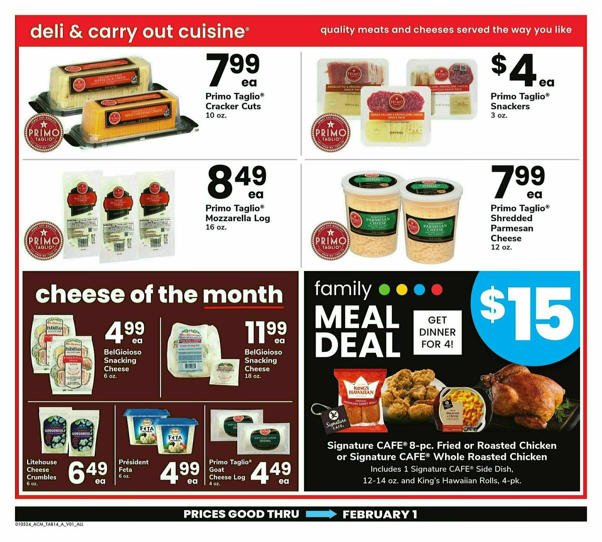 ACME Markets Big Book of Savings Weekly Ad from January 5