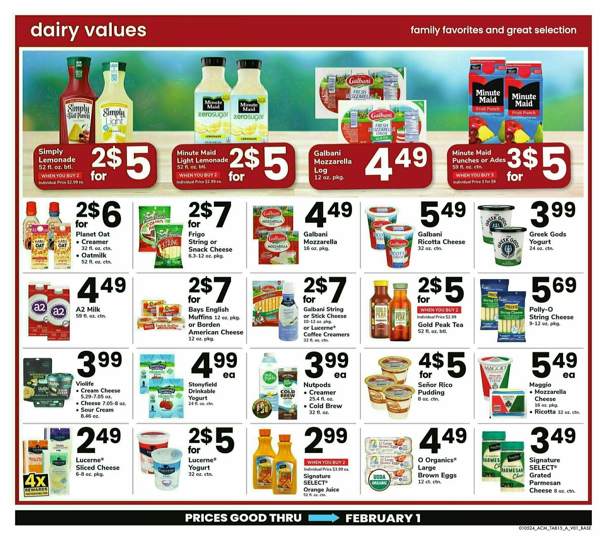 ACME Markets Big Book of Savings Weekly Ad from January 5