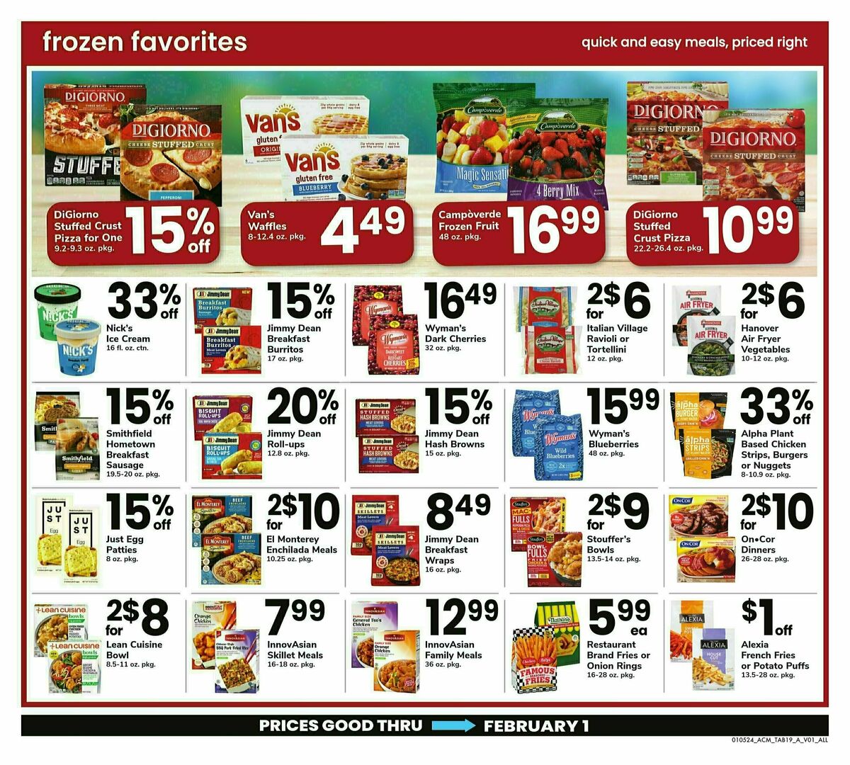 ACME Markets Big Book of Savings Weekly Ad from January 5