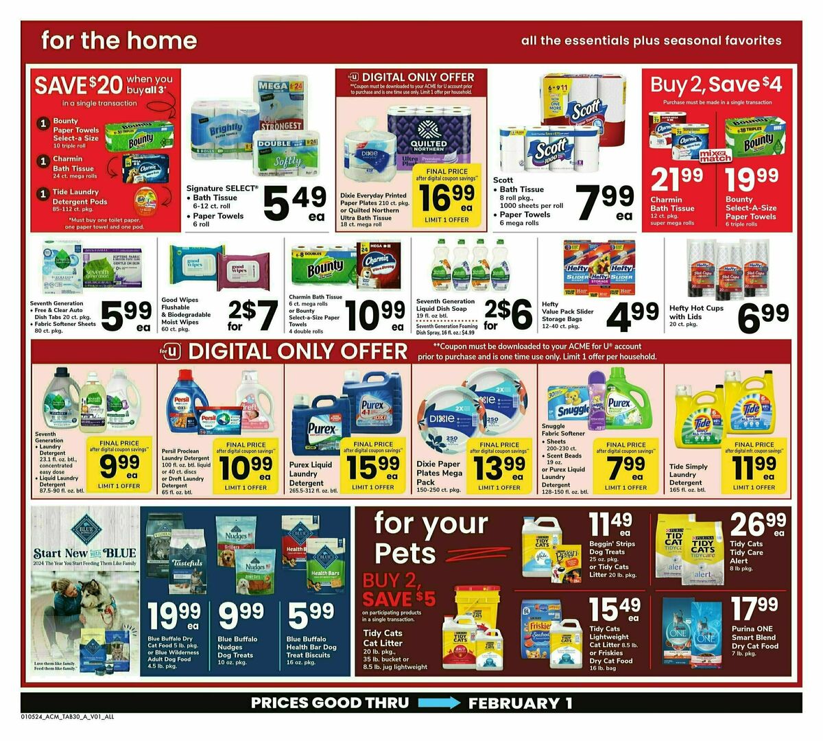 ACME Markets Big Book of Savings Weekly Ad from January 5