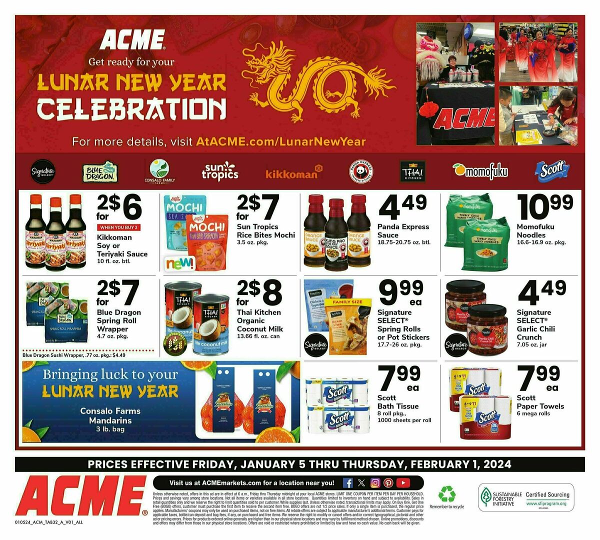 ACME Markets Big Book of Savings Weekly Ad from January 5