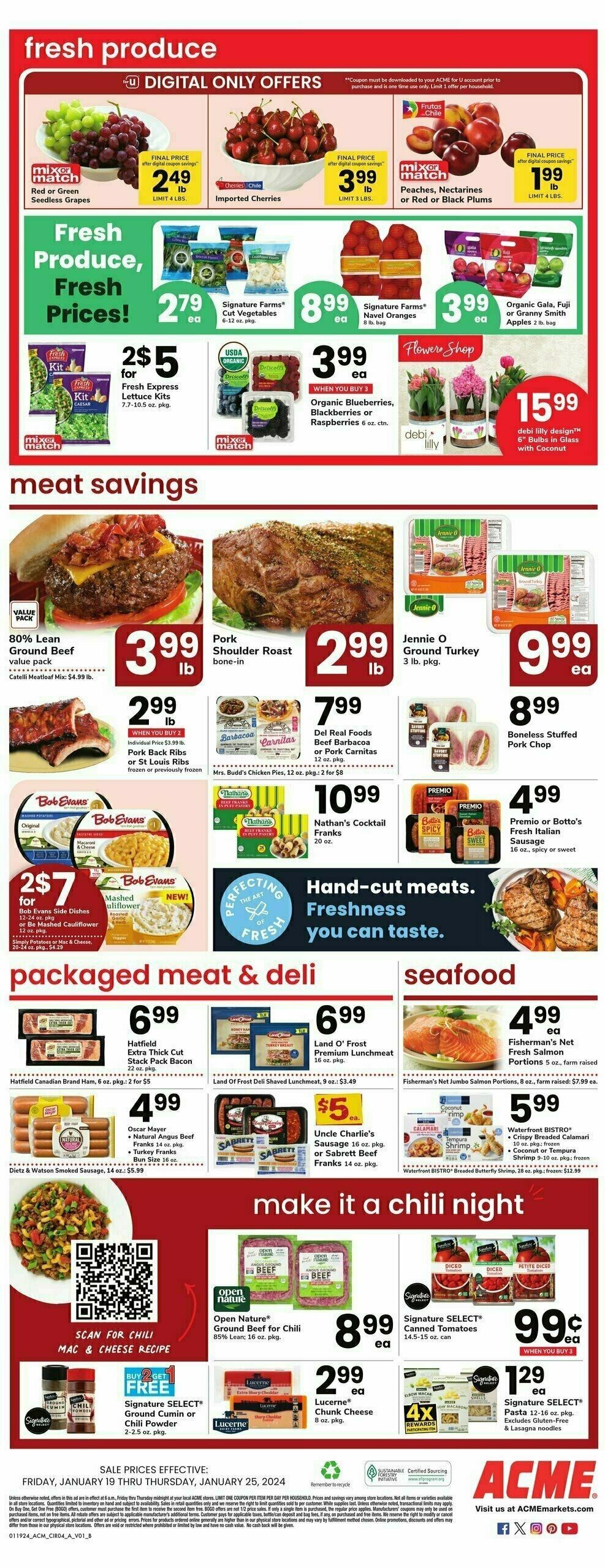 ACME Markets Weekly Ad from January 19