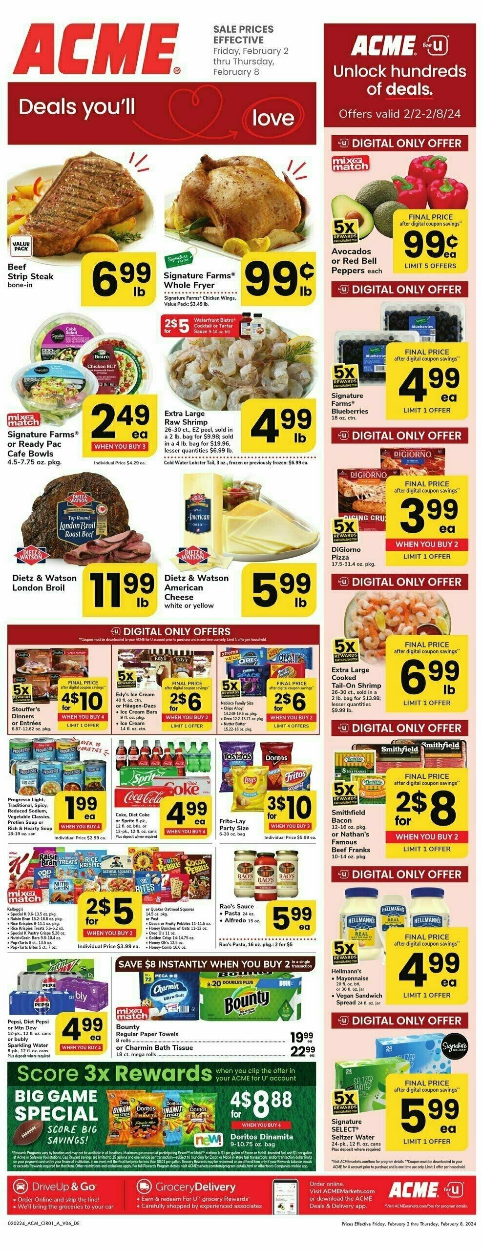 ACME Markets Weekly Ad from February 2