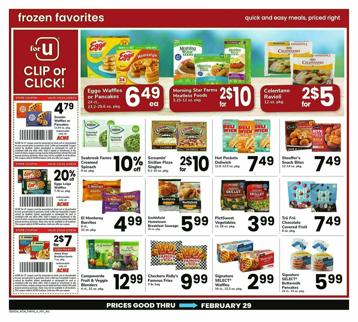 ACME Markets Big Book of Savings Weekly Ad from February 2